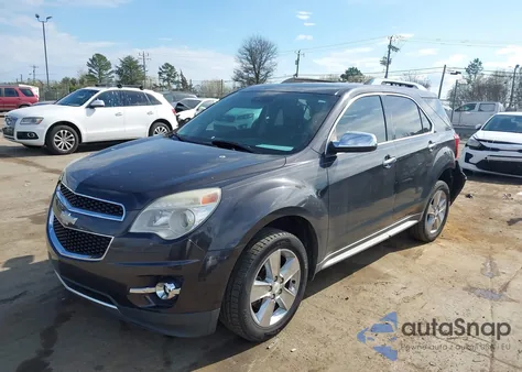 2013 Chevrolet Equinox Ltz z USA, uszkodzony, nr VIN 2GNALFEK0D6274702